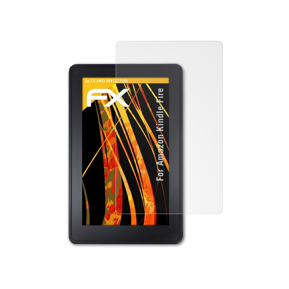 ATFOLIX 2x FX-Antireflex Displayschutz(für Amazon Fire) Kindle