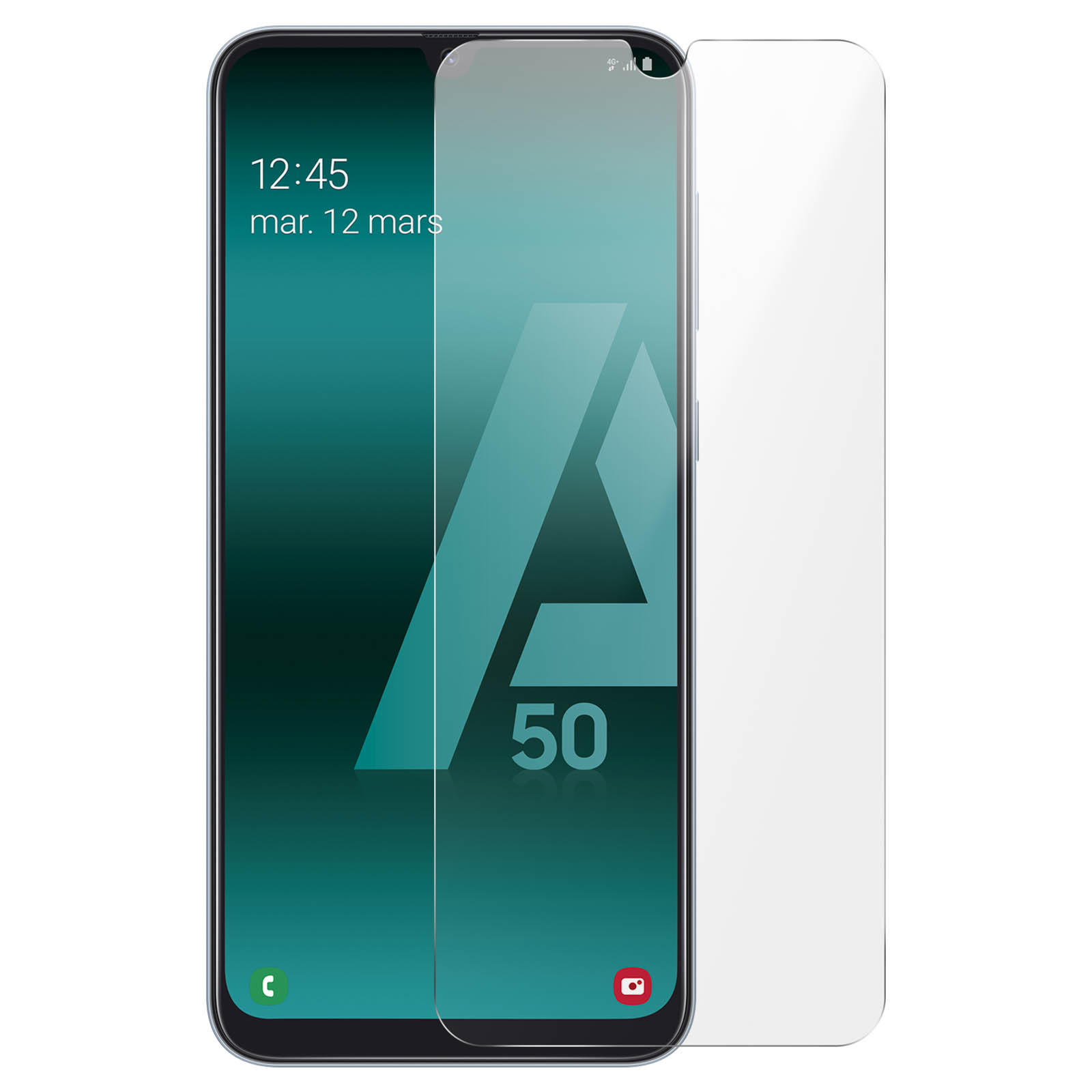 AVIZAR Flexibles Glas Schutzfolie ölabweisender Galaxy Beschichtung Samsung A30s) mit Schutzfolien(für