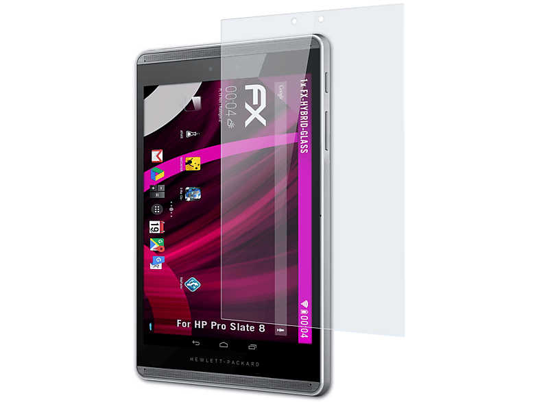 FX-Hybrid-Glass ATFOLIX HP Pro Slate Schutzglas(für 8)