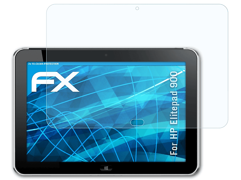 ATFOLIX 2x FX-Clear Displayschutz(für HP Elitepad 900)