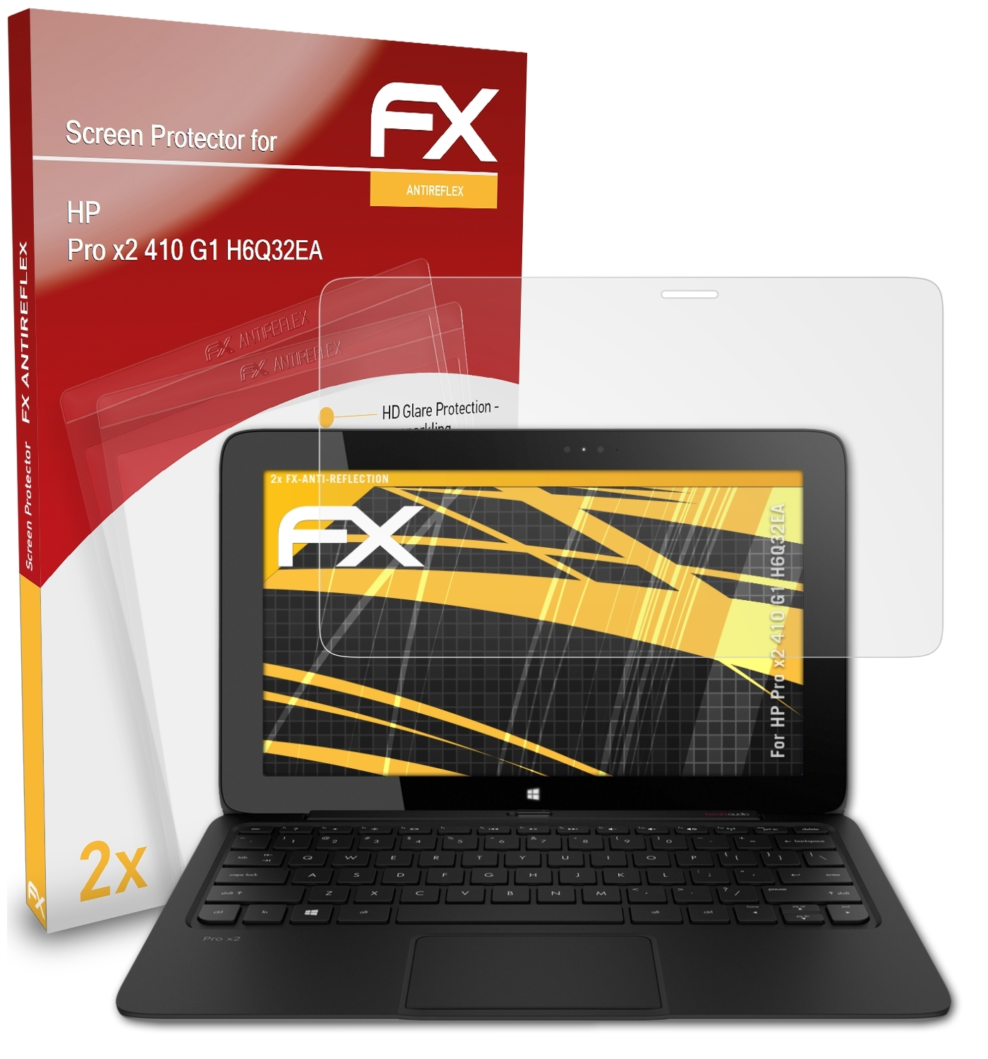 G1 Displayschutz(für ATFOLIX HP 410 FX-Antireflex (H6Q32EA)) Pro 2x x2