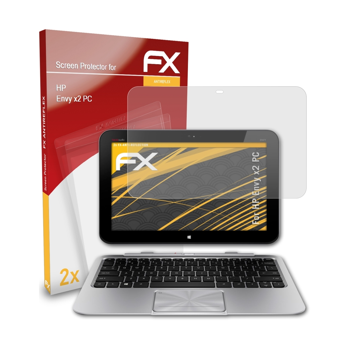 Displayschutz(für x2 ATFOLIX Envy FX-Antireflex PC) 2x HP