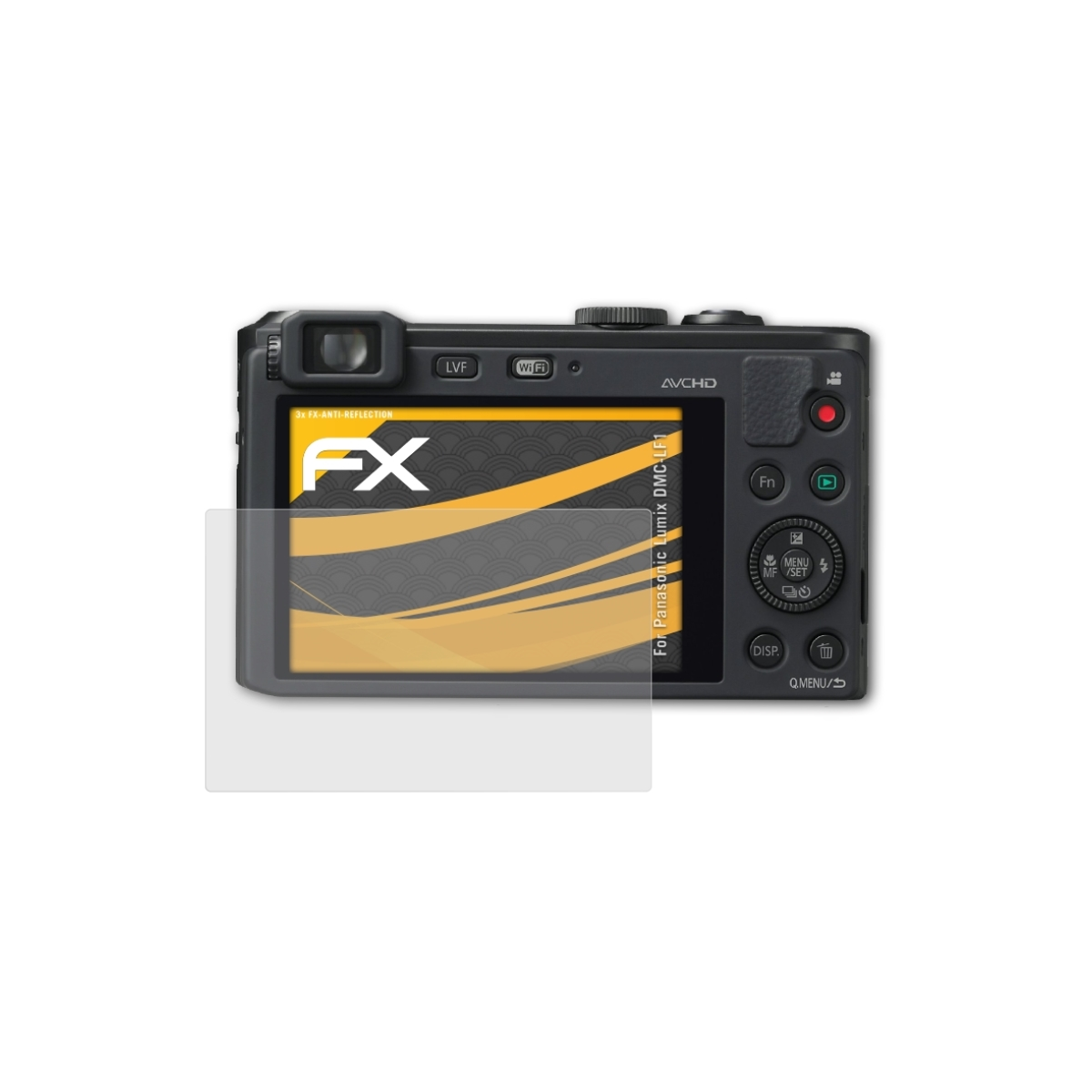 DMC-LF1) FX-Antireflex Panasonic Displayschutz(für 3x ATFOLIX Lumix