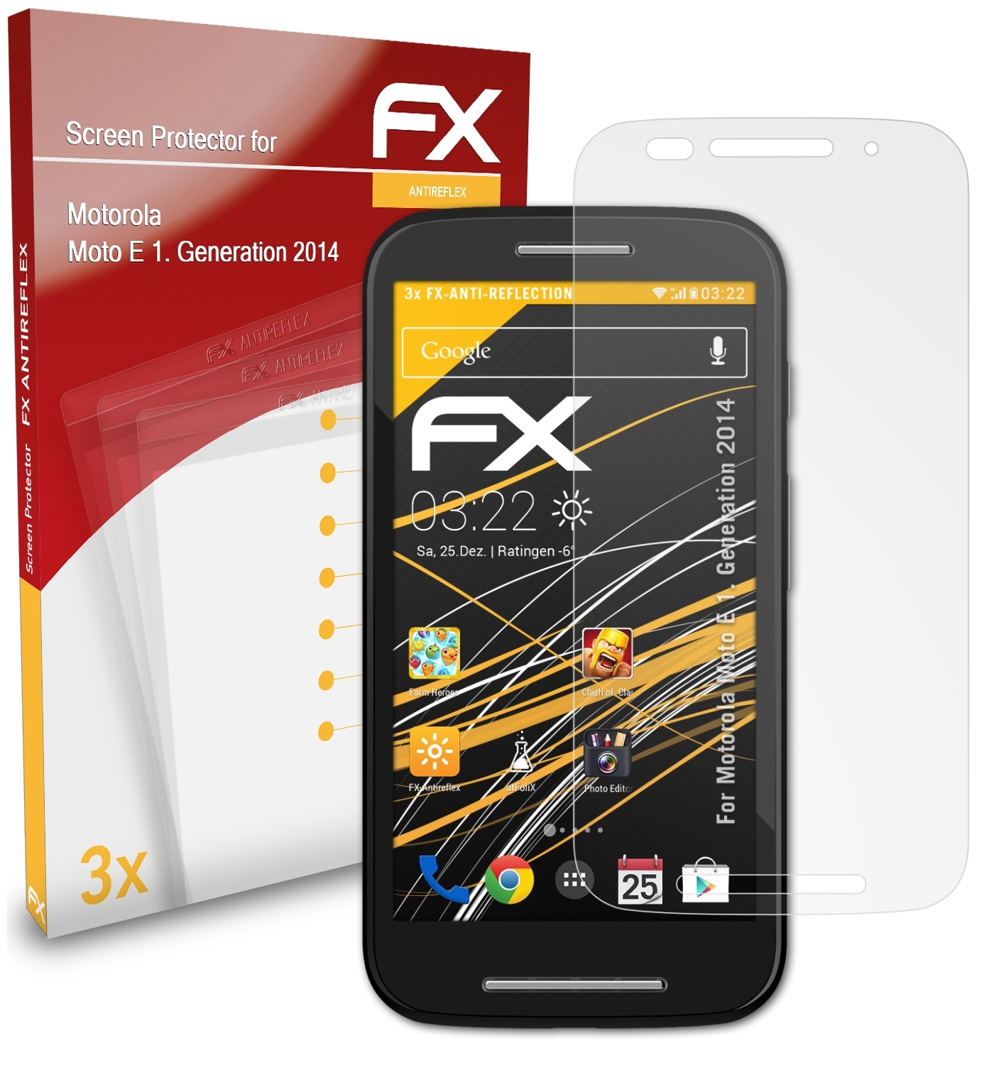 3x E ATFOLIX 2014)) (1. Displayschutz(für FX-Antireflex Motorola Generation Moto