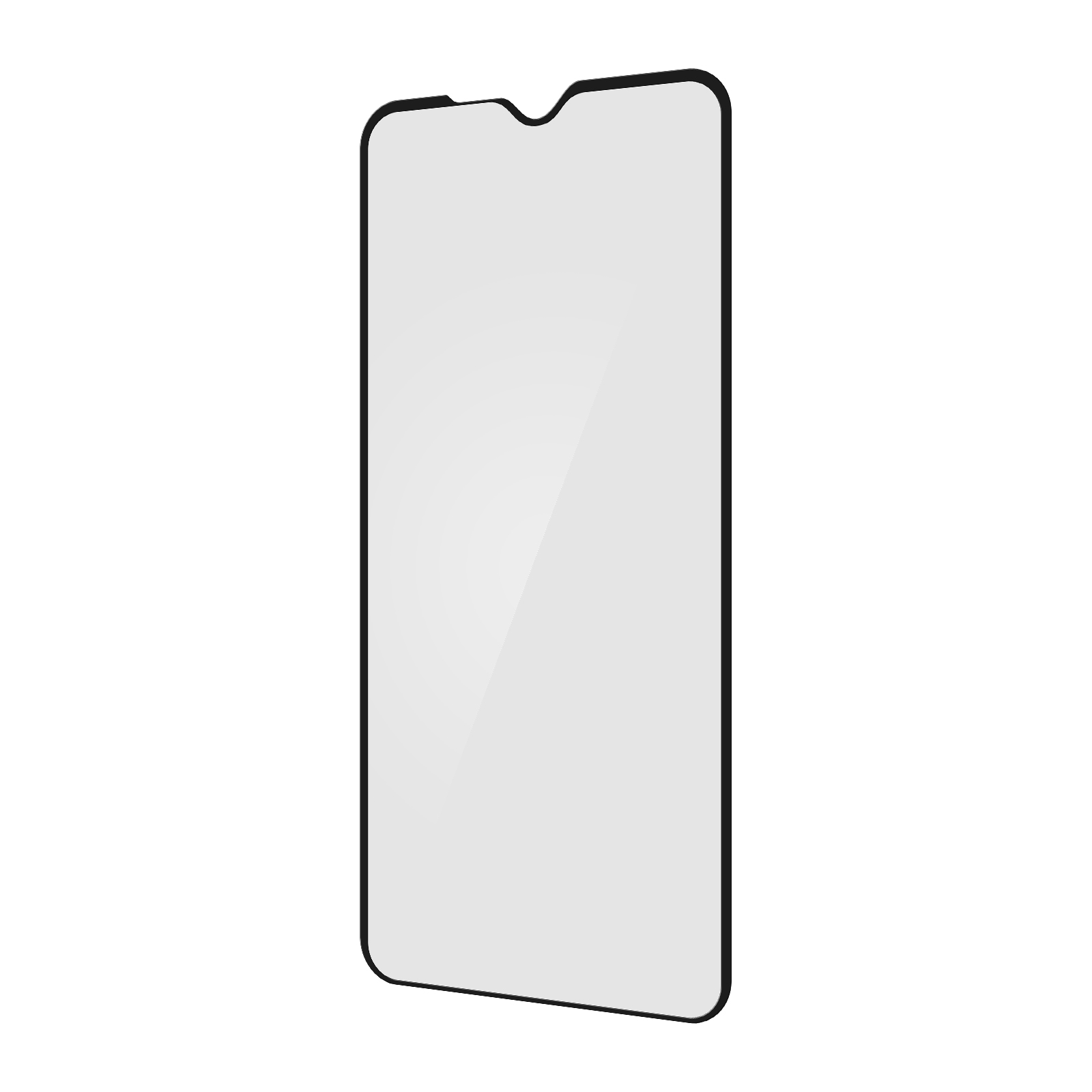 AVIZAR Gehärtetes Glas Schutzfolie Schwarz Redmi Rand 9H mit Xiaomi Härtegrad, Glas-Folien(für 9T)