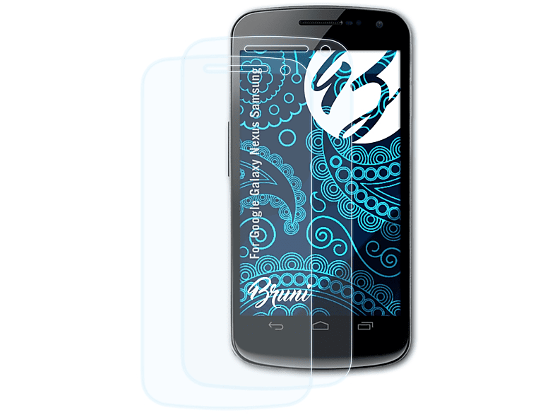 Schutzfolie(für Galaxy BRUNI Nexus 2x (Samsung)) Google Basics-Clear