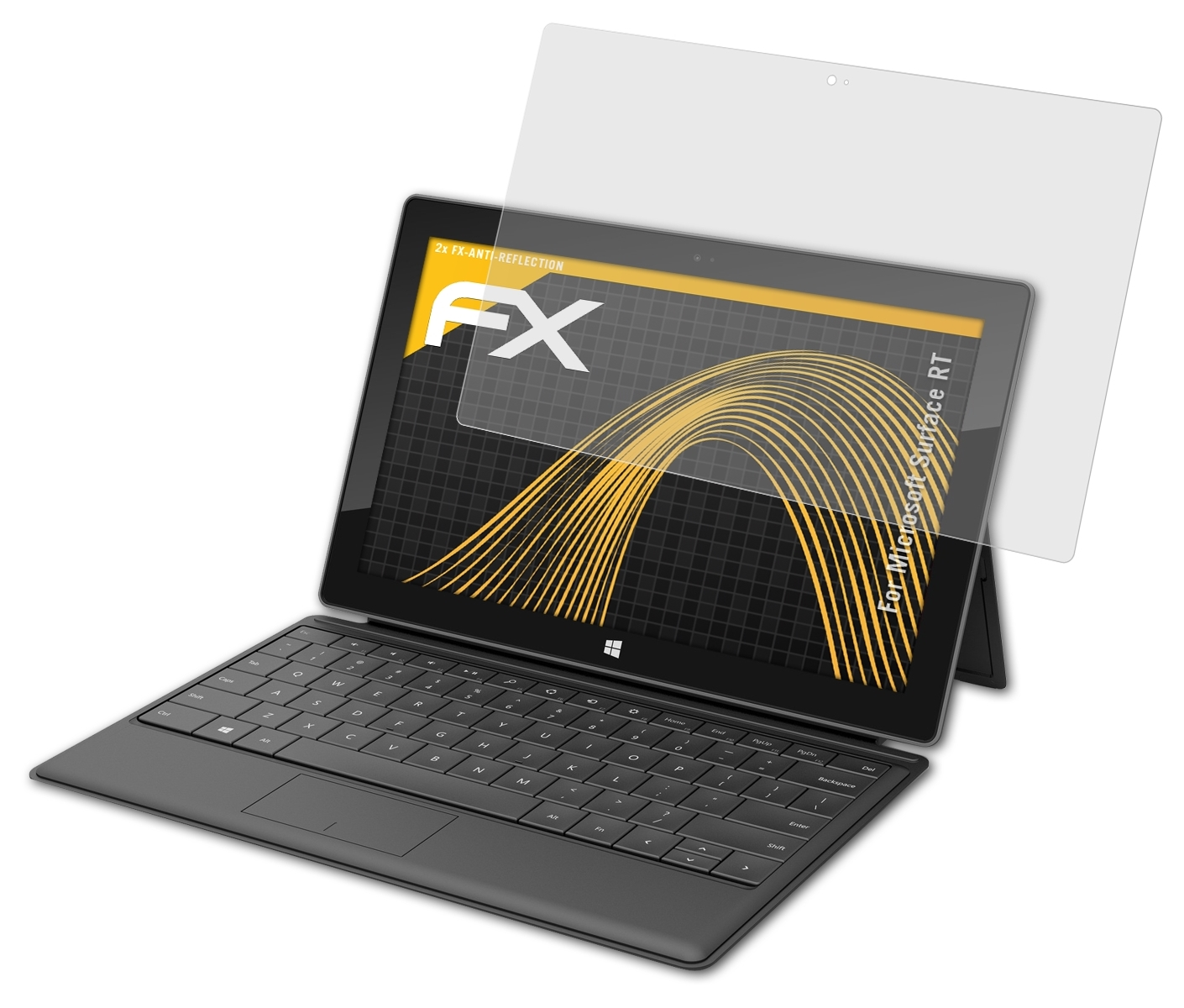 RT) Microsoft FX-Antireflex Surface ATFOLIX Displayschutz(für 2x