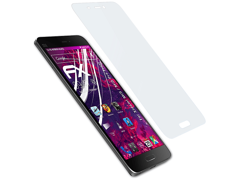ATFOLIX FX-Hybrid-Glass Schutzglas(für Xiaomi Mi5 / Mi5 Pro (Front))