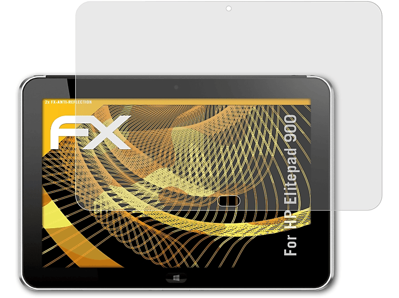 FX-Antireflex 2x Elitepad 900) HP Displayschutz(für ATFOLIX