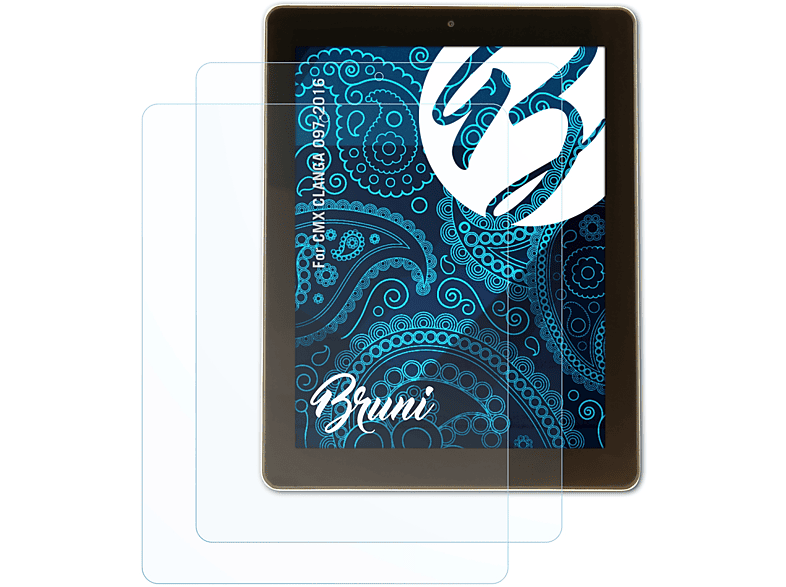 BRUNI 2x Basics-Clear Schutzfolie(für CMX 097-2016) CLANGA