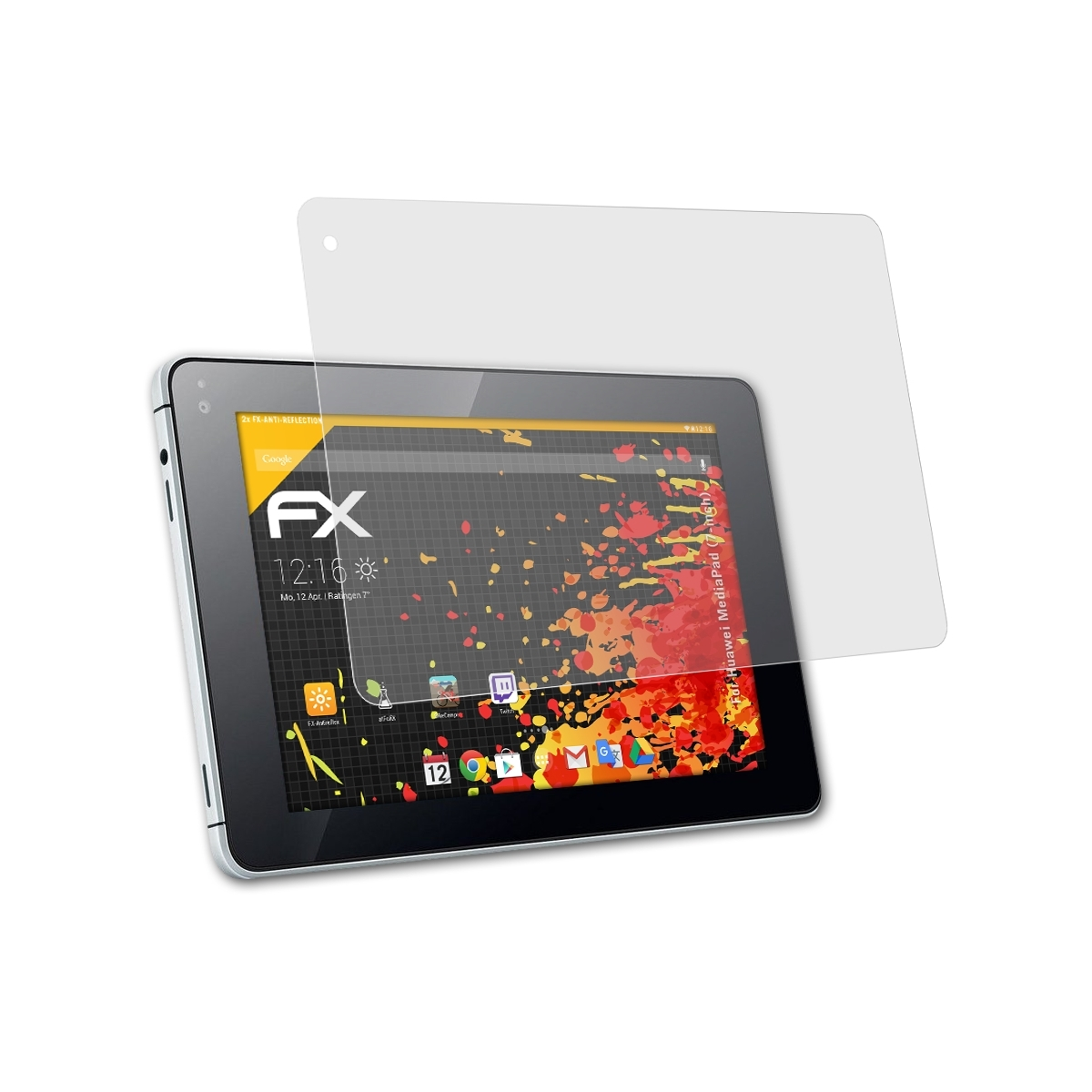 (7-inch)) MediaPad Huawei Displayschutz(für FX-Antireflex ATFOLIX 2x