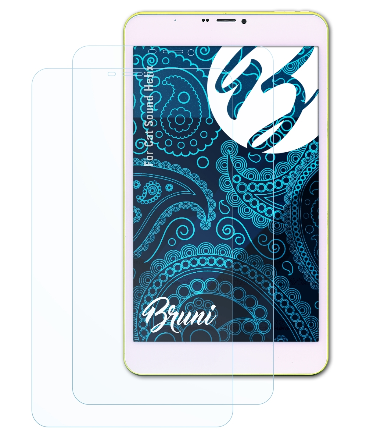 BRUNI Cat Sound 2x Schutzfolie(für Helix) Basics-Clear