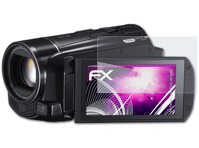 HF M506) Canon Legria ATFOLIX (Vixia) Schutzglas(für FX-Hybrid-Glass