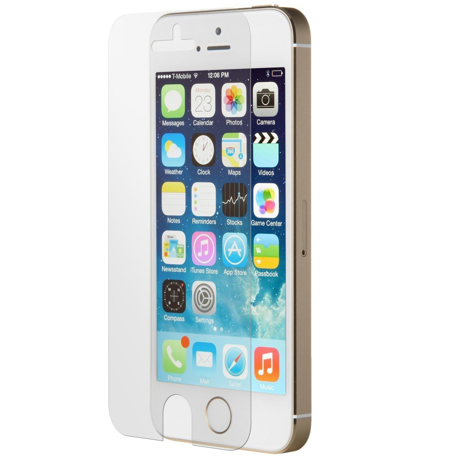 AVIZAR Kunstoff Schutzfolie mit SE 2016) iPhone ölabweisender Schutzfolien(für Apple Beschichtung