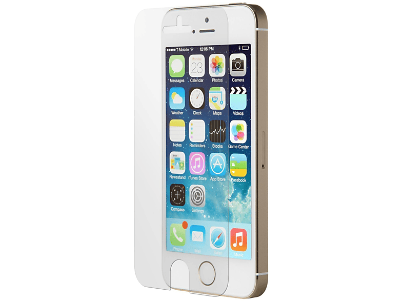 Apple Kunstoff 2016) AVIZAR Schutzfolien(für iPhone Beschichtung ölabweisender Schutzfolie mit SE