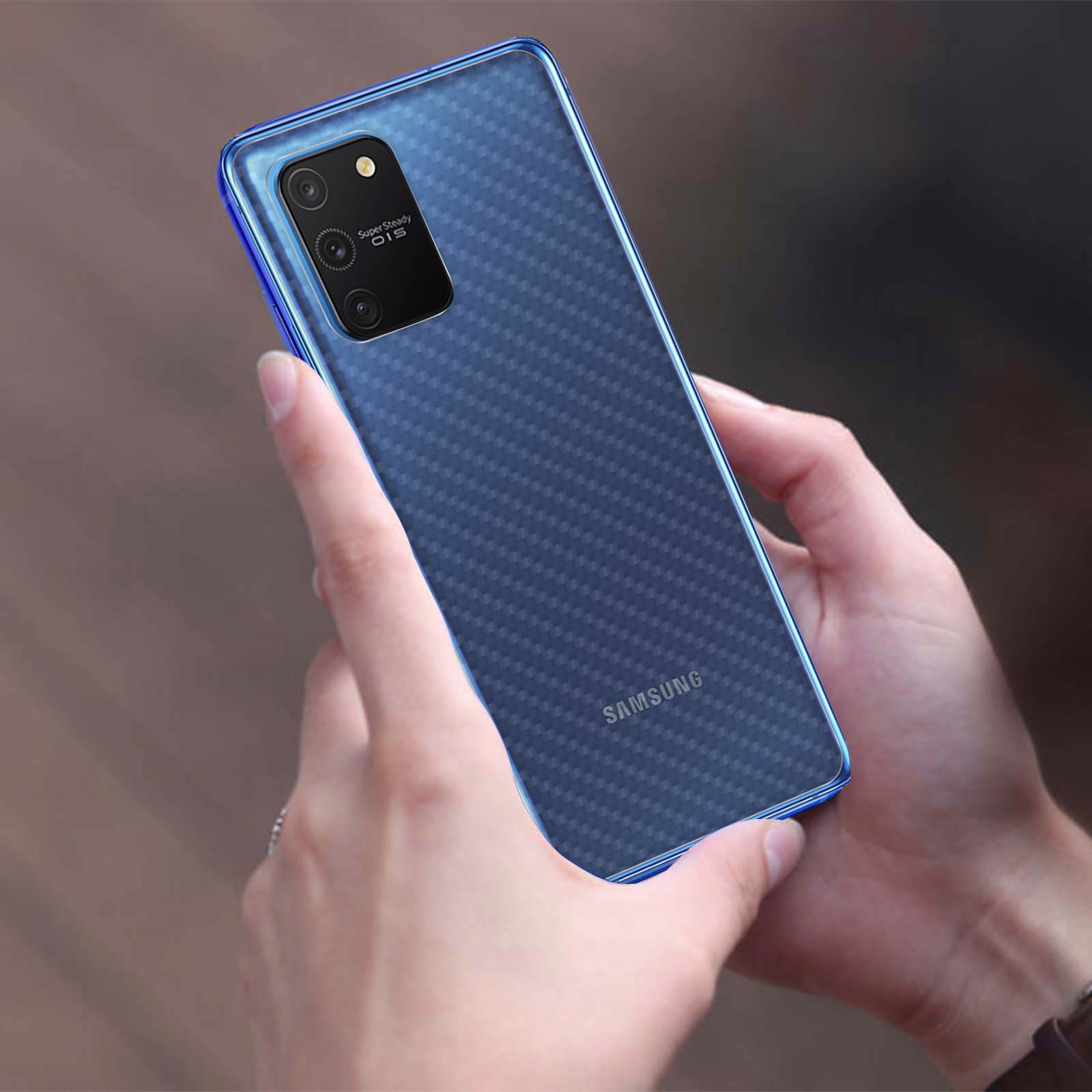 Schutzfolie mit Kunstoff IMAK Lite) Beschichtung ölabweisender S10 Samsung Schutzfolien(für Galaxy