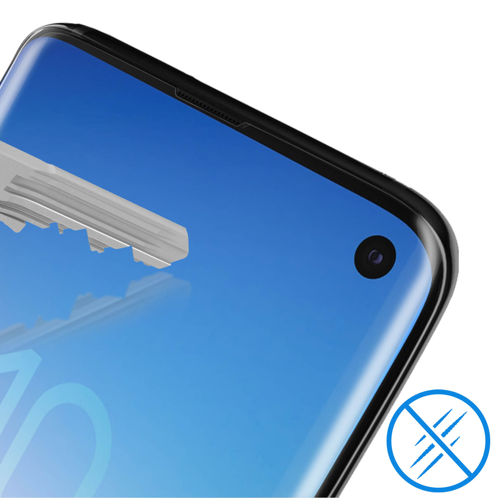 Galaxy Latex Schutzfolie Schutzfolien(für S10e) ölabweisender mit AVIZAR Samsung Beschichtung