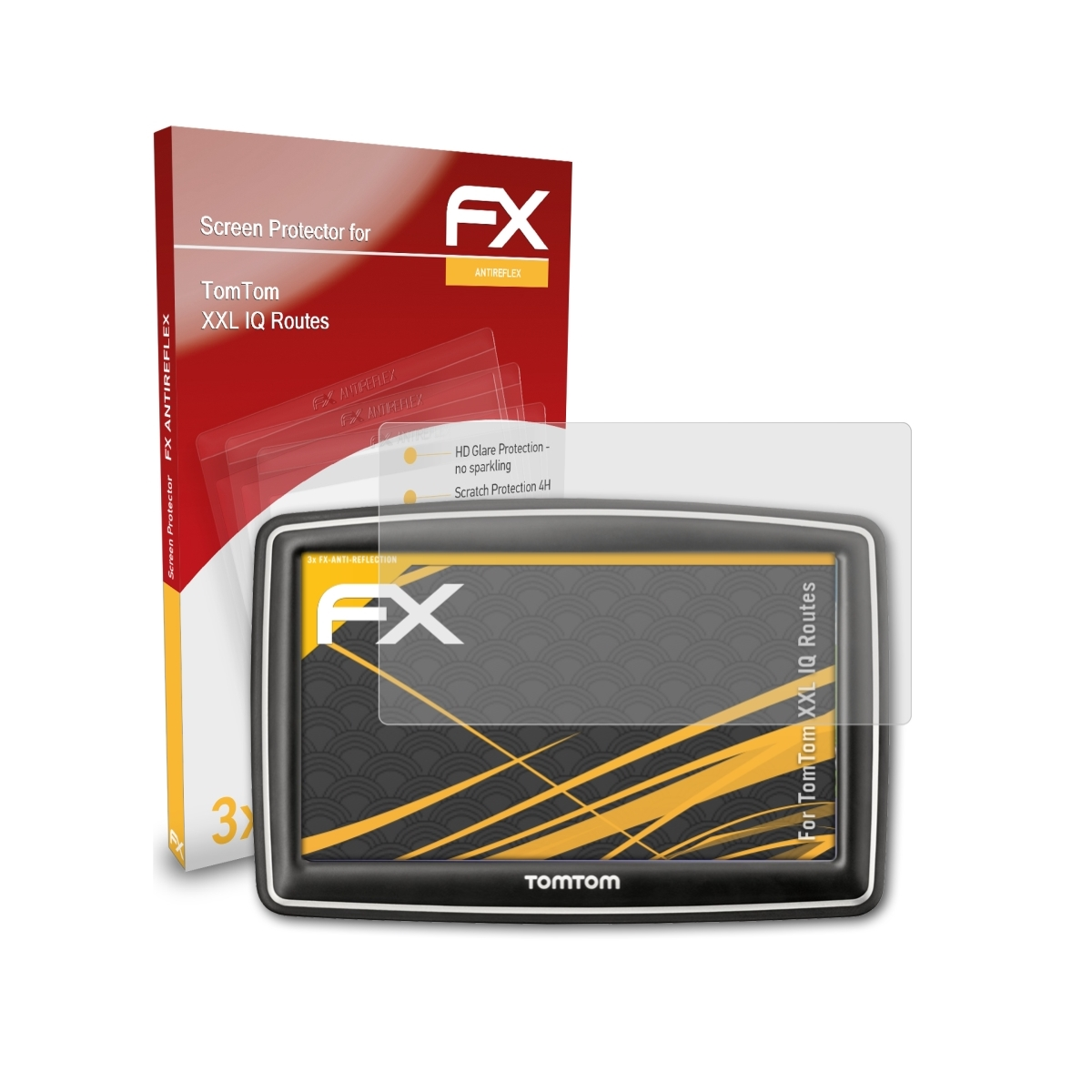 FX-Antireflex IQ Displayschutz(für ATFOLIX TomTom Routes) XXL 3x