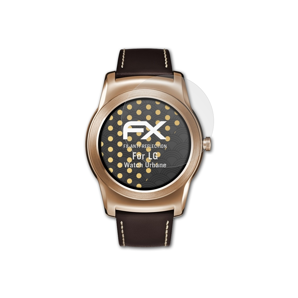FX-Antireflex Watch 3x LG ATFOLIX Displayschutz(für Urbane)