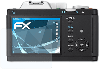 ATFOLIX 3x FX-Clear Displayschutz(für Pentax K-01)