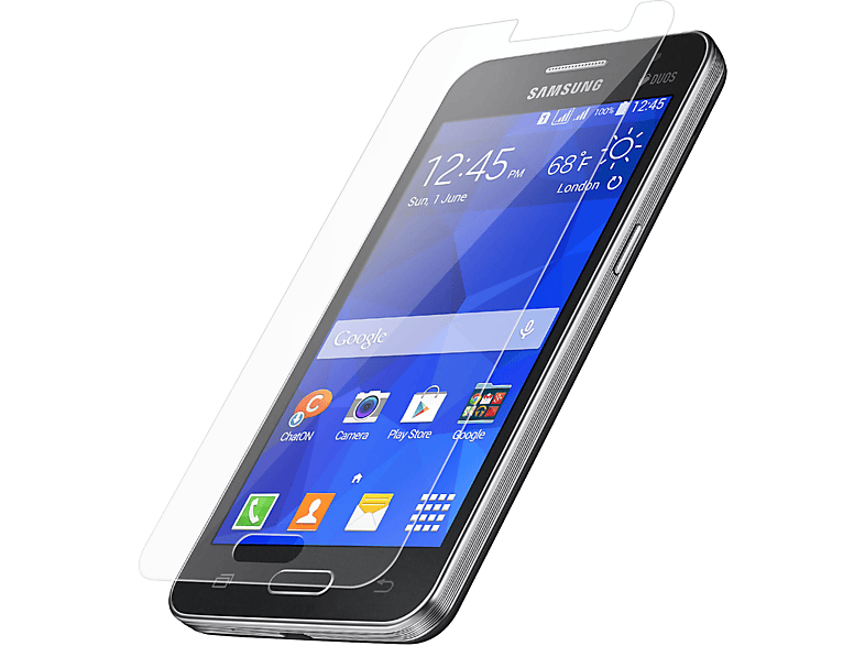Grand Glas Samsung Härtegrad Galaxy Schutzfolie 9H Prime) mit AVIZAR Glas-Folien(für Gehärtetes