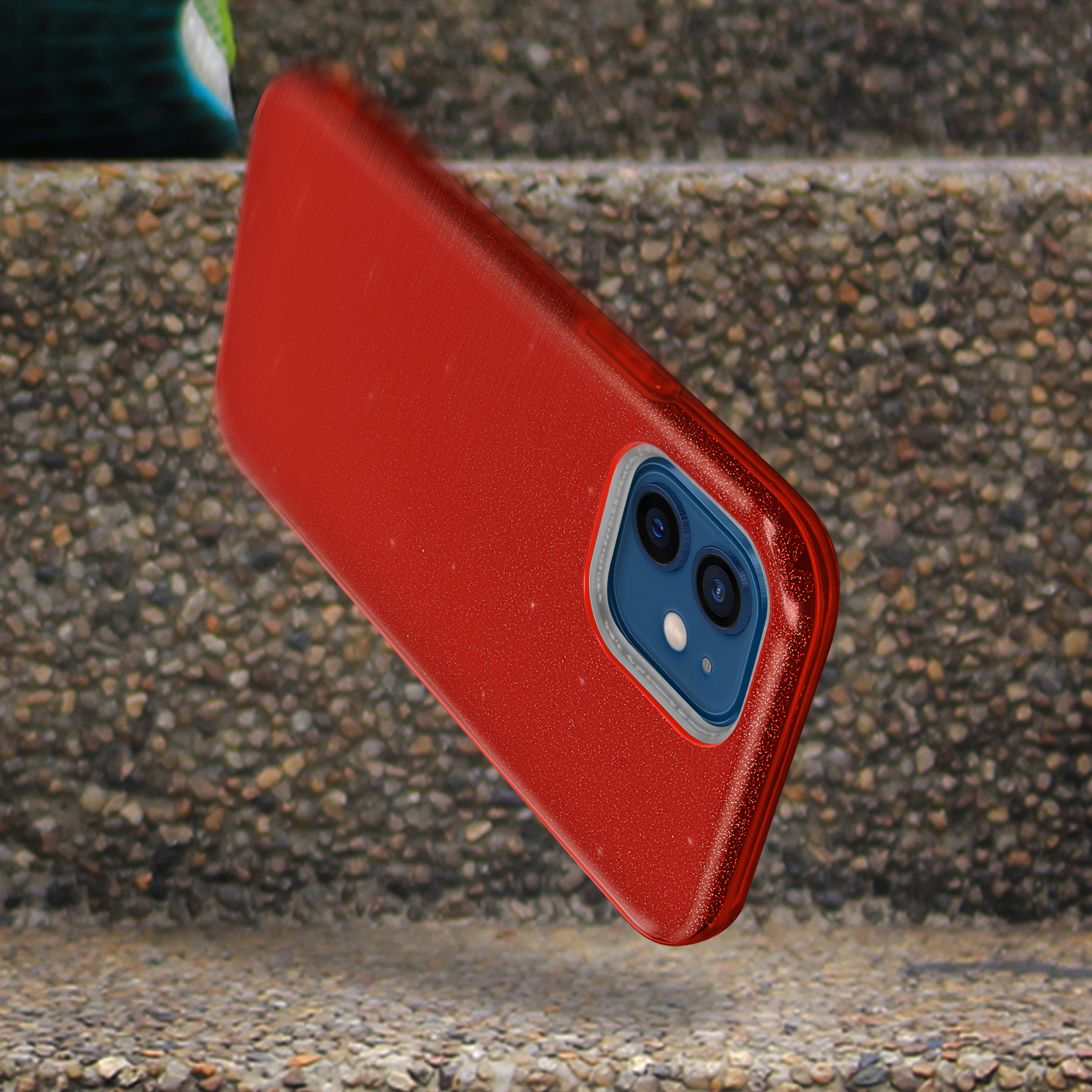 AVIZAR Papay Series, Backcover, iPhone Rot Mini, 12 Apple