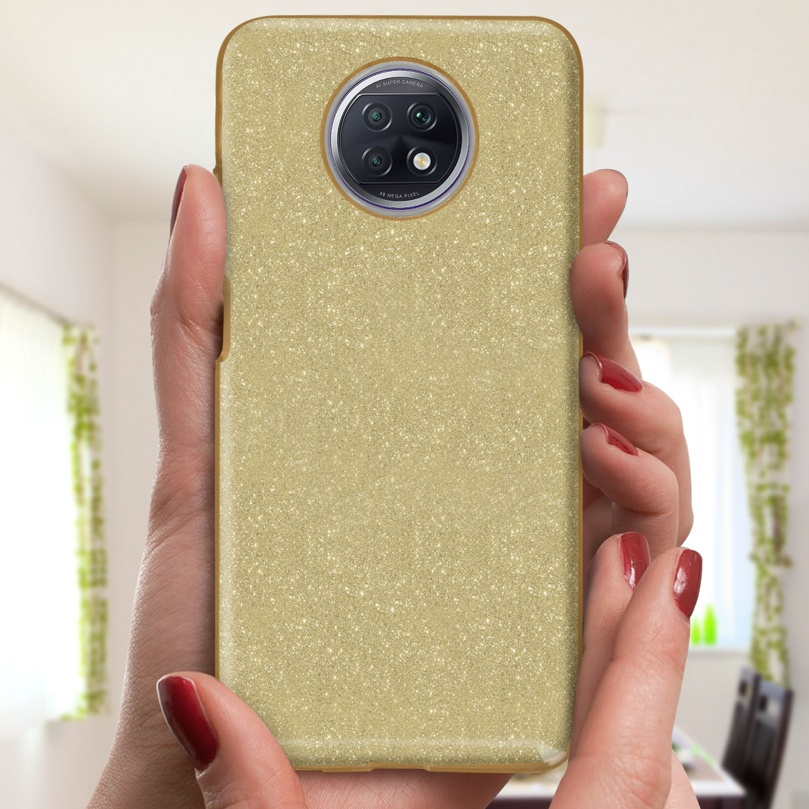 AVIZAR 9T Papay Gold 5G, Xiaomi, Series, Backcover, Note Redmi