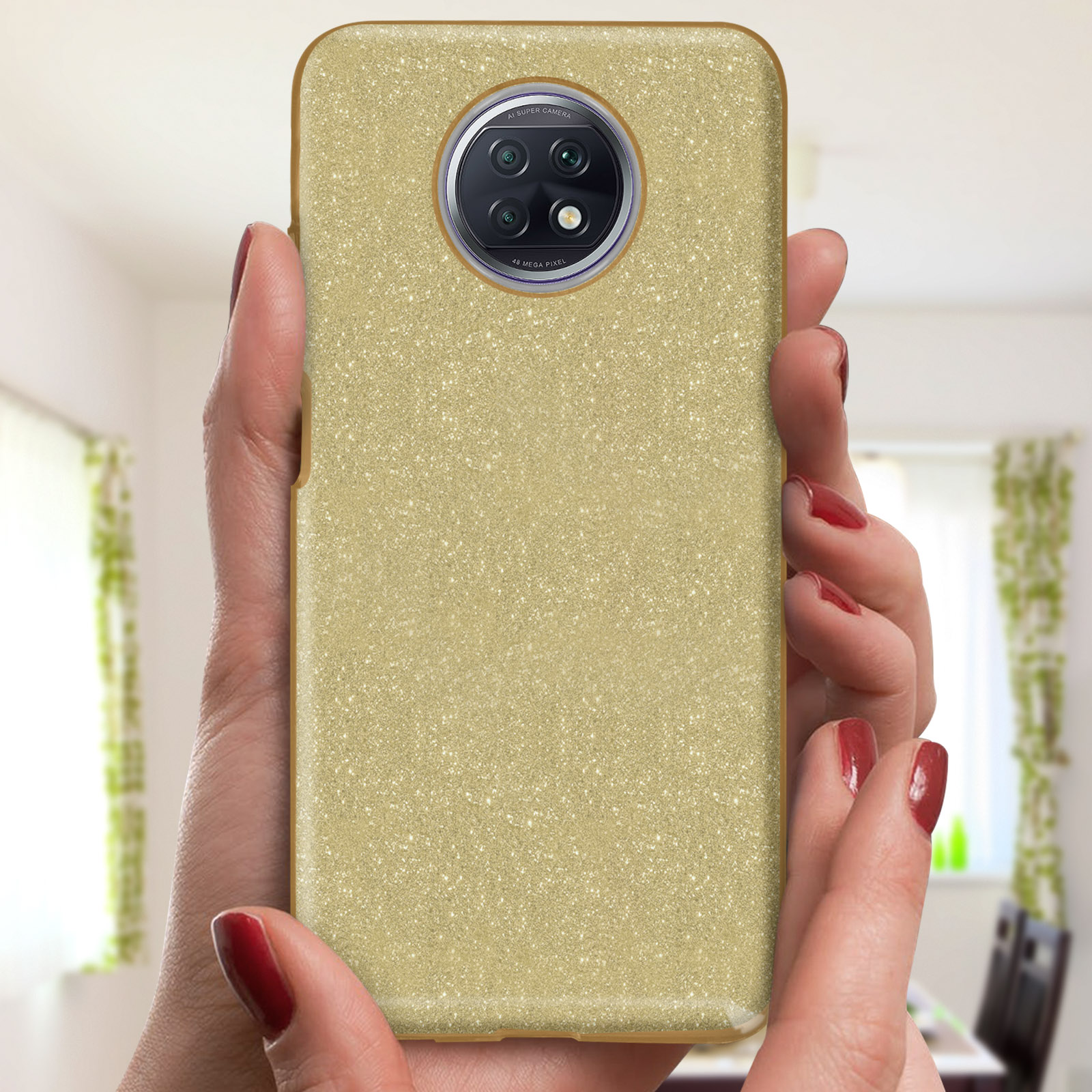 Gold AVIZAR 9T 5G, Papay Backcover, Xiaomi, Series, Note Redmi