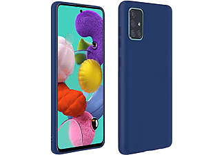 IMAK Imak Series Handyhülle aus Silikon, Backcover, Samsung, Galaxy A51, Dunkelblau