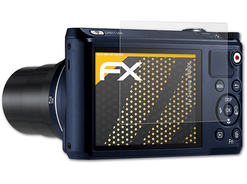 Samsung ATFOLIX 3x WB800F) Displayschutz(für FX-Antireflex