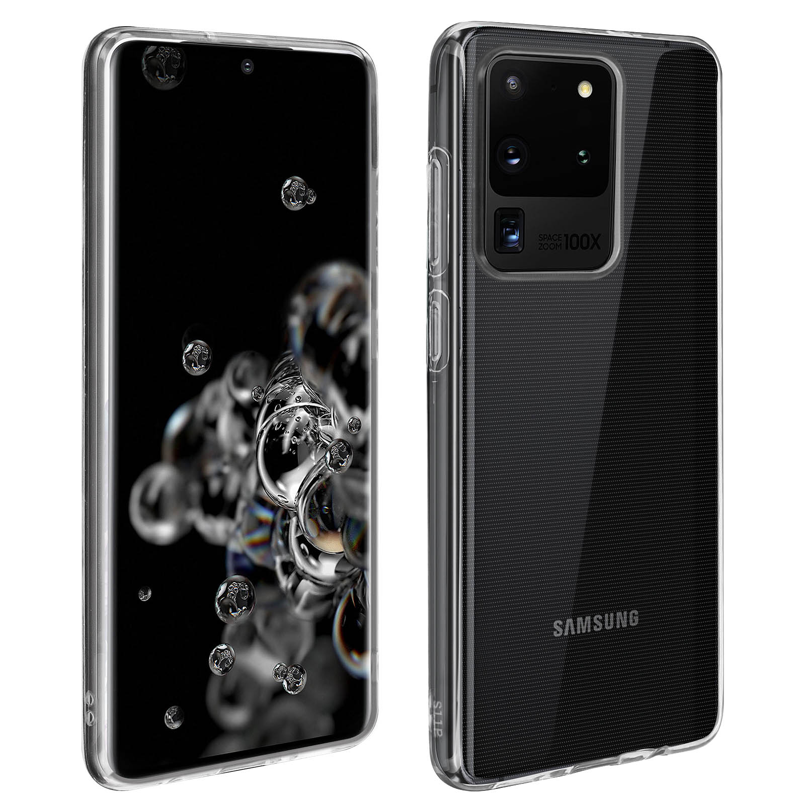 Schwarz Backcover, S20 Galaxy Samsung, Series, Ultra, AVIZAR Set