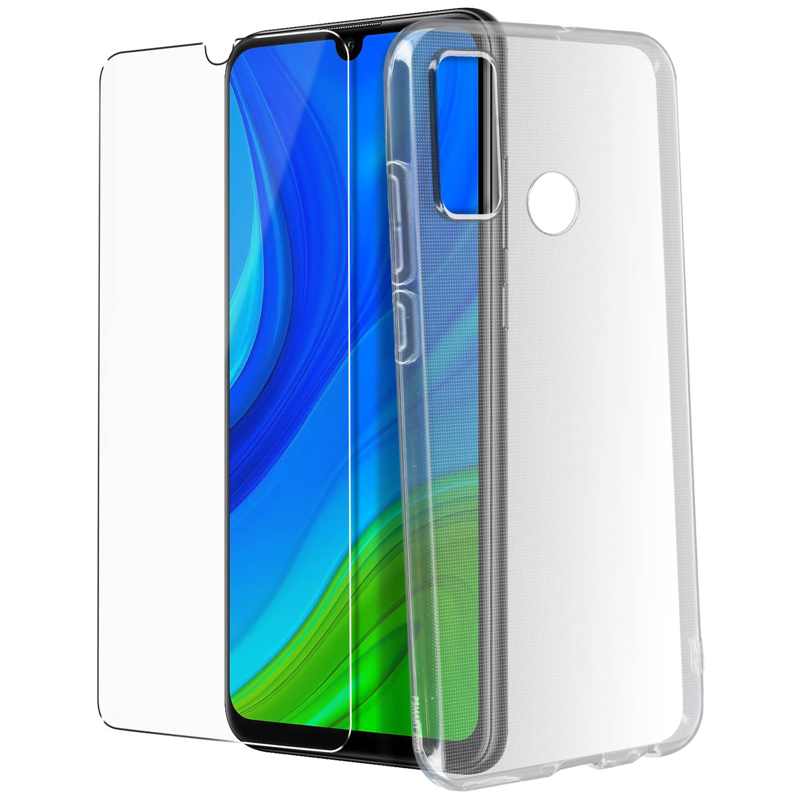 smart P Backcover, Huawei, AVIZAR 2020, Series, Set Transparent