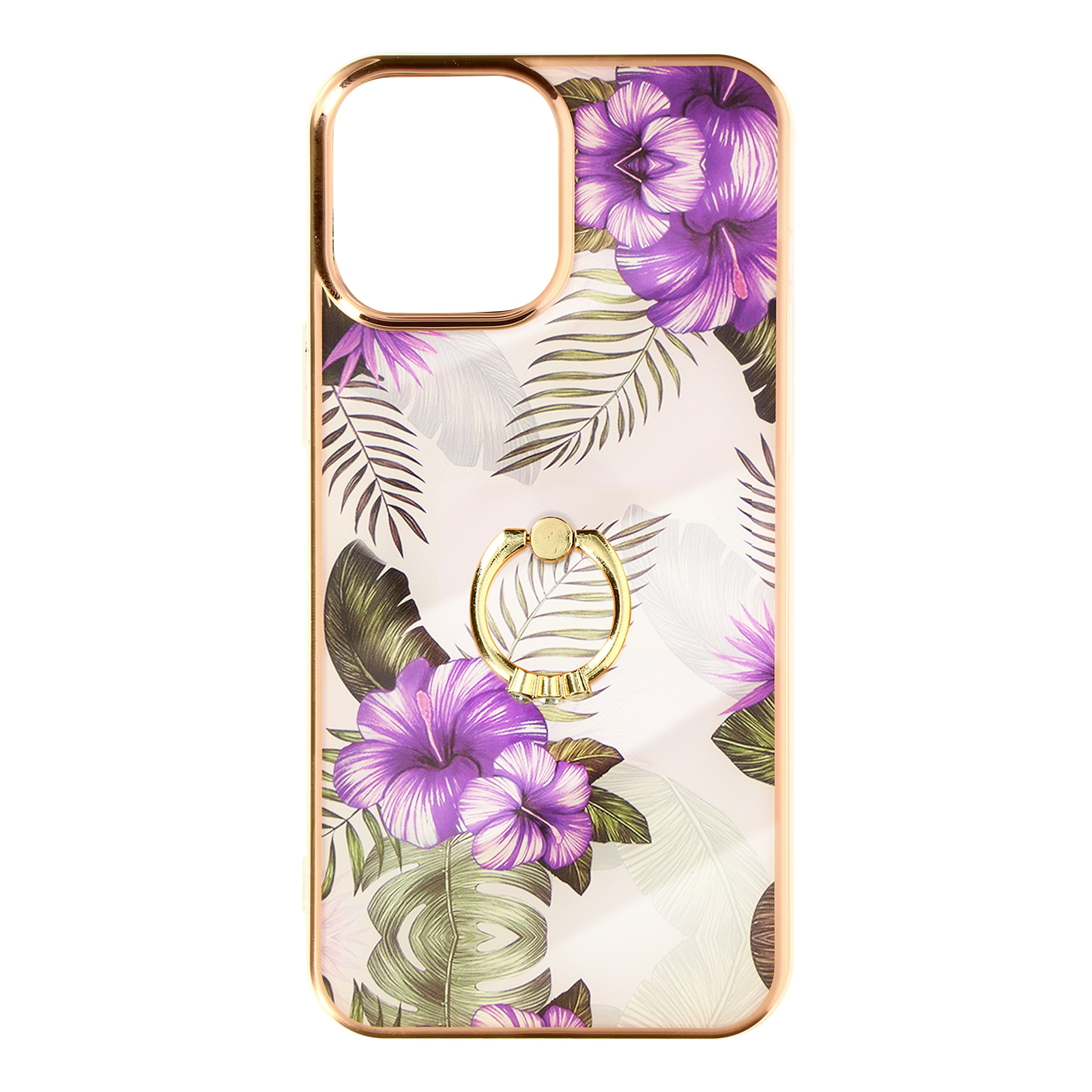 AVIZAR Series, Backcover, iPhone Blumen Violett 12 Apple, Pro,