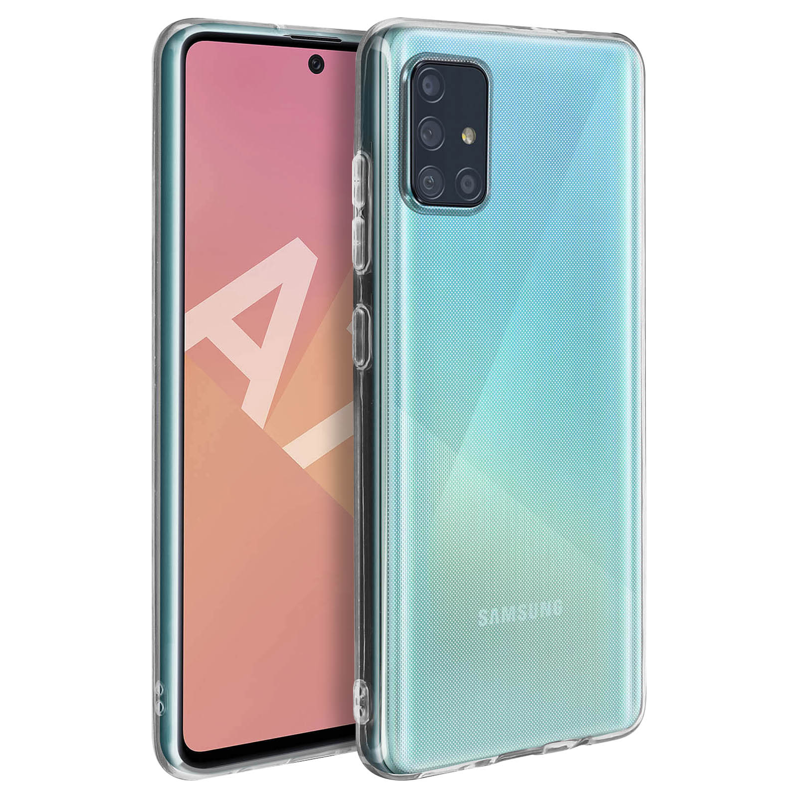 AVIZAR Skin Series, Backcover, Samsung, Transparent Galaxy A71