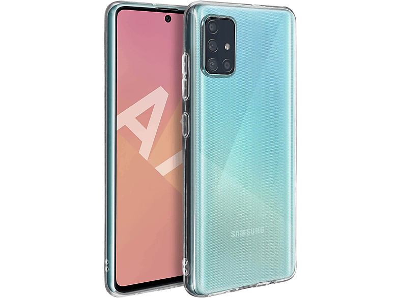 AVIZAR Skin Series, Samsung, A71, Galaxy Backcover, Transparent