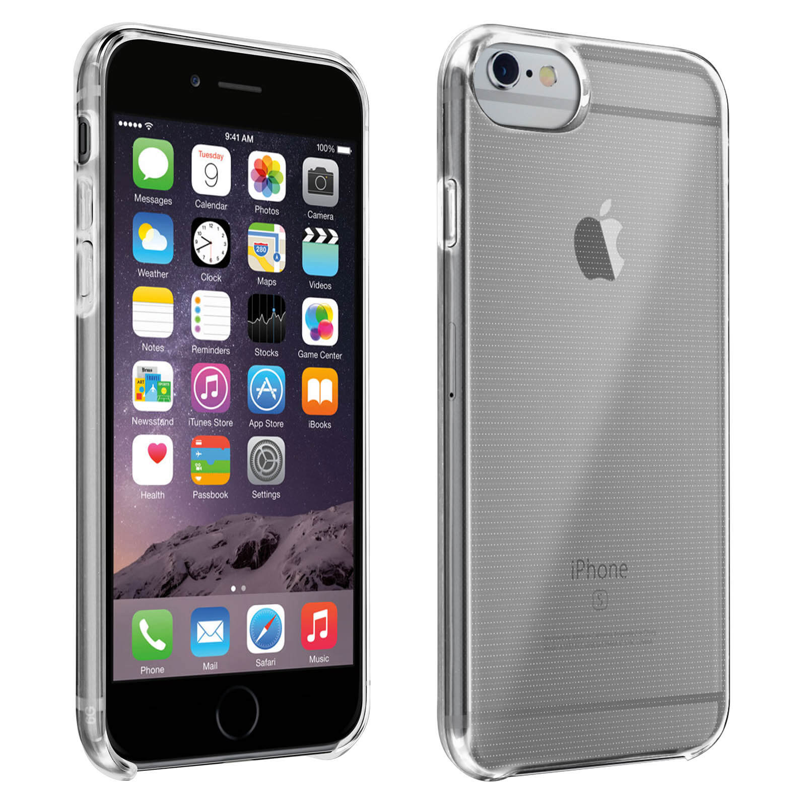 Backcover, Plus, Series, iPhone Apple, 8 Kristal Transparent AVIZAR