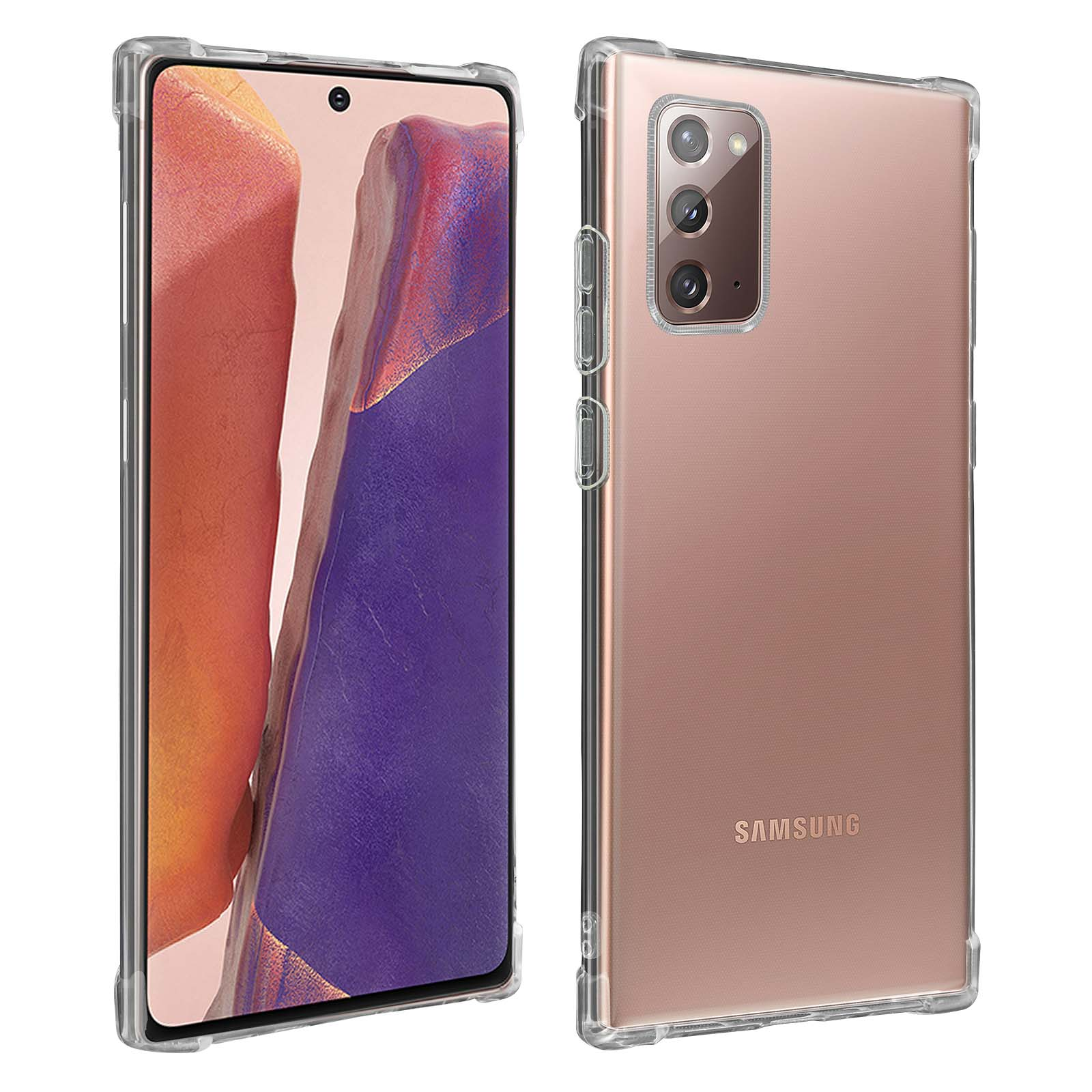Samsung, AVIZAR Series, Galaxy Backcover, 20, Note Transparent Refined