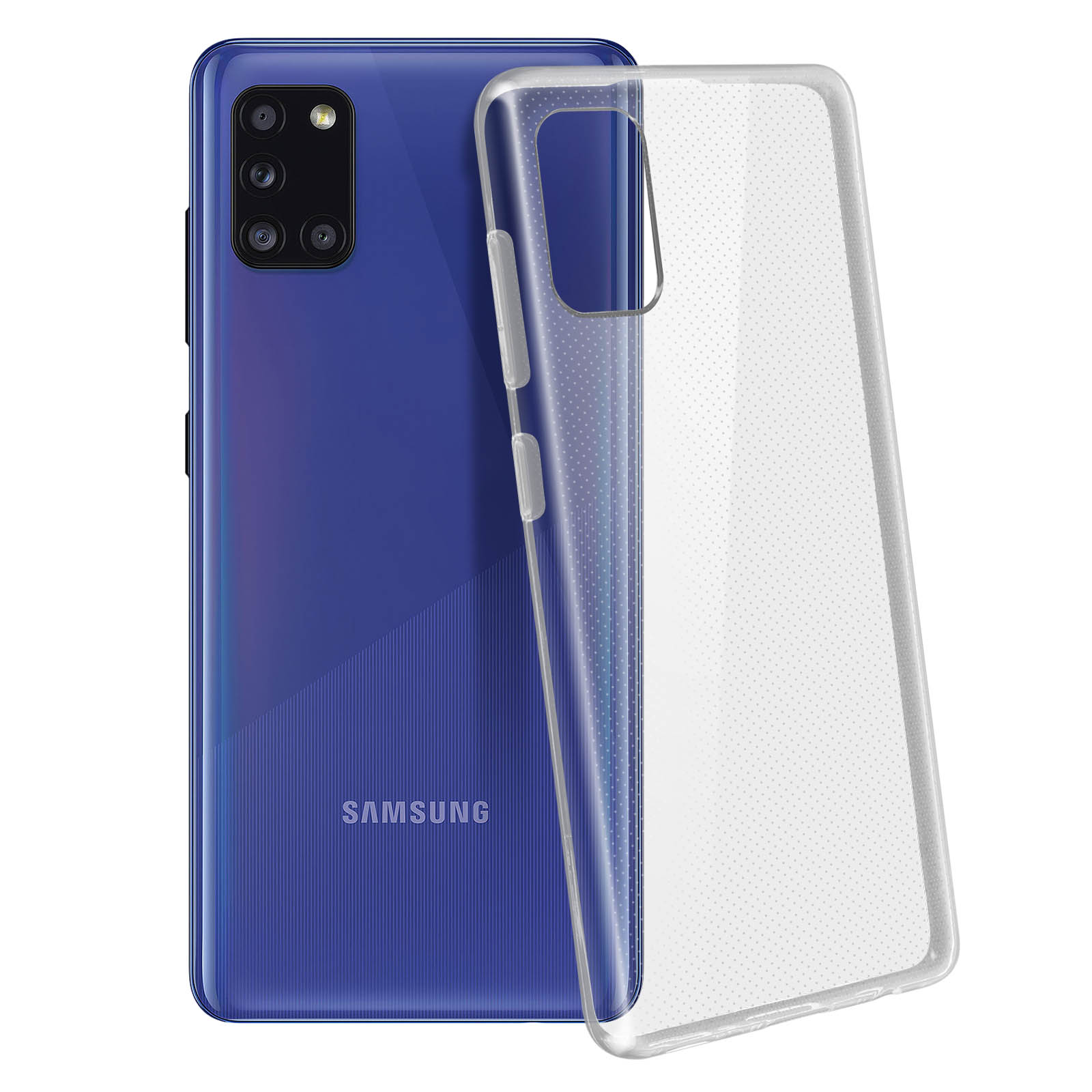 AKASHI Skin Transparent Galaxy Samsung, Series, Backcover, A31