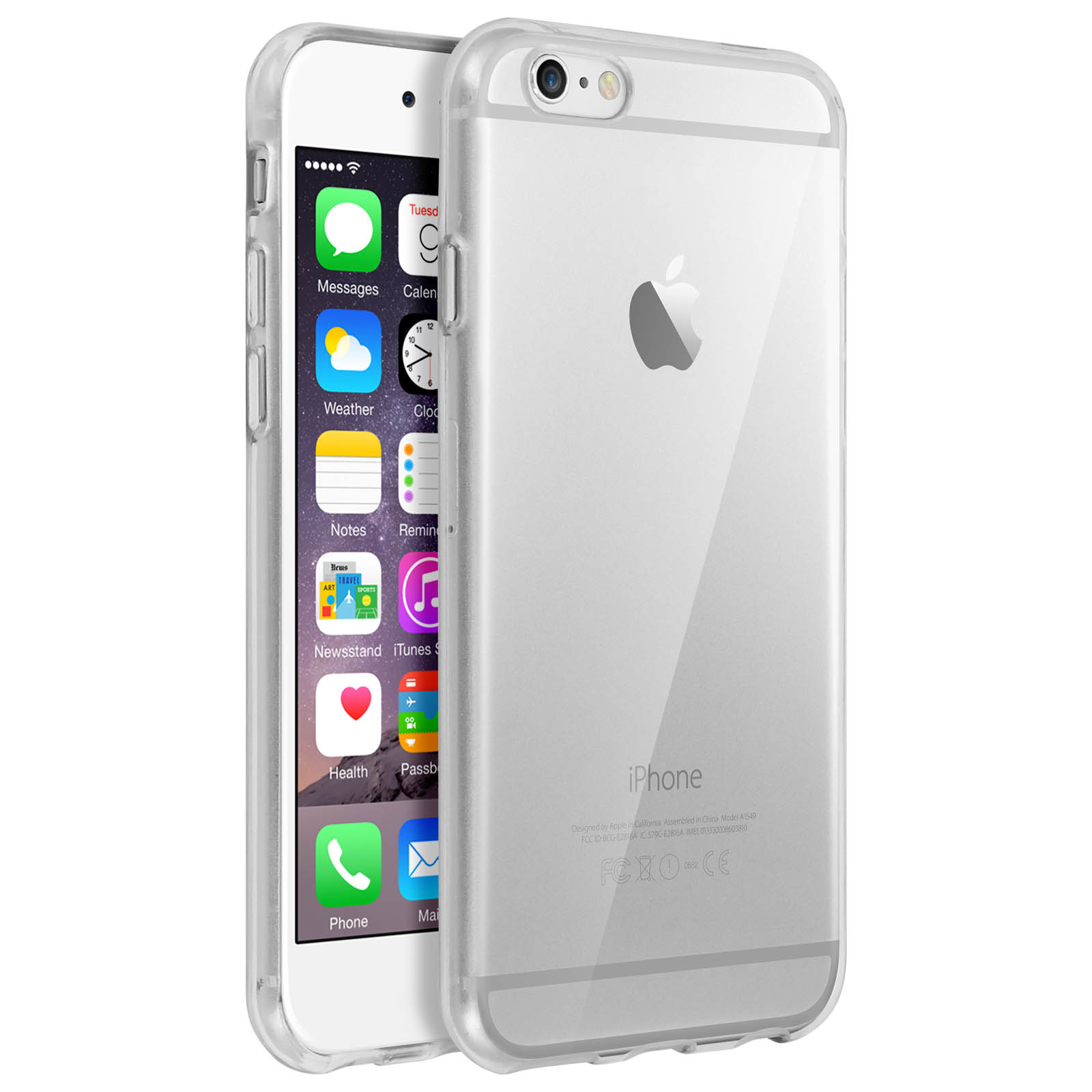 AVIZAR Uclear Transparent Backcover, 6S iPhone Plus, Series, Apple