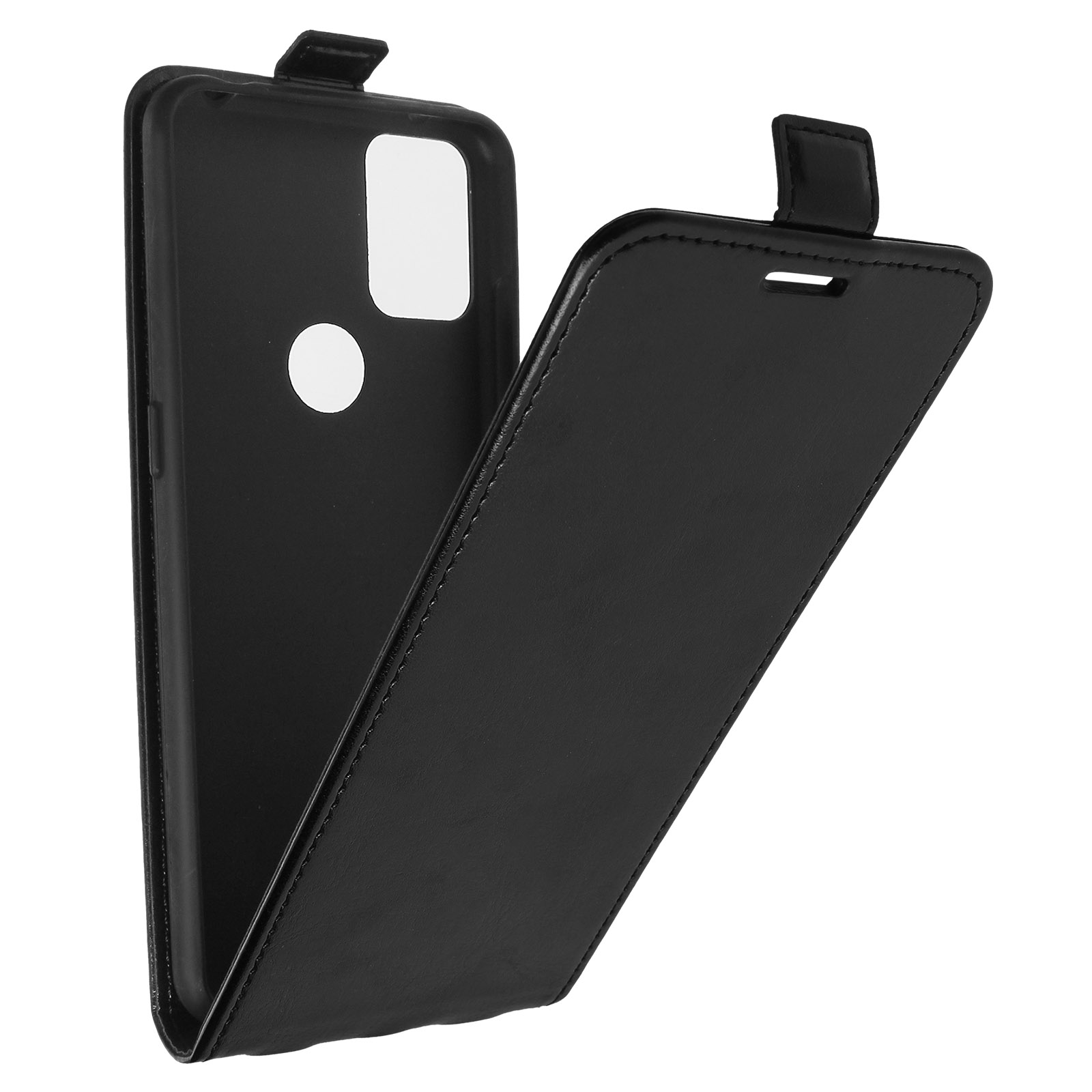 Bookcover, 2020, 3X Alcatel, Series, Flexi Schwarz AVIZAR