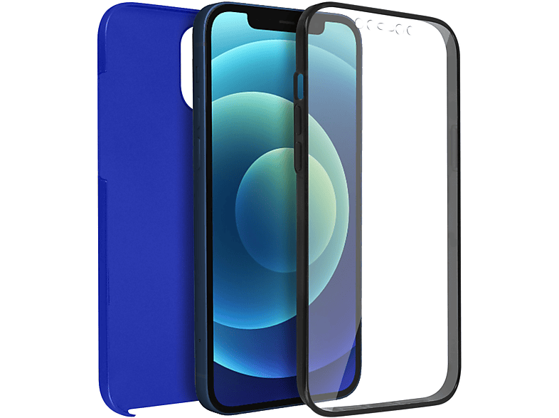 AVIZAR Rundumschutz Series, Full Cover, Apple, iPhone 12 Pro, Blau