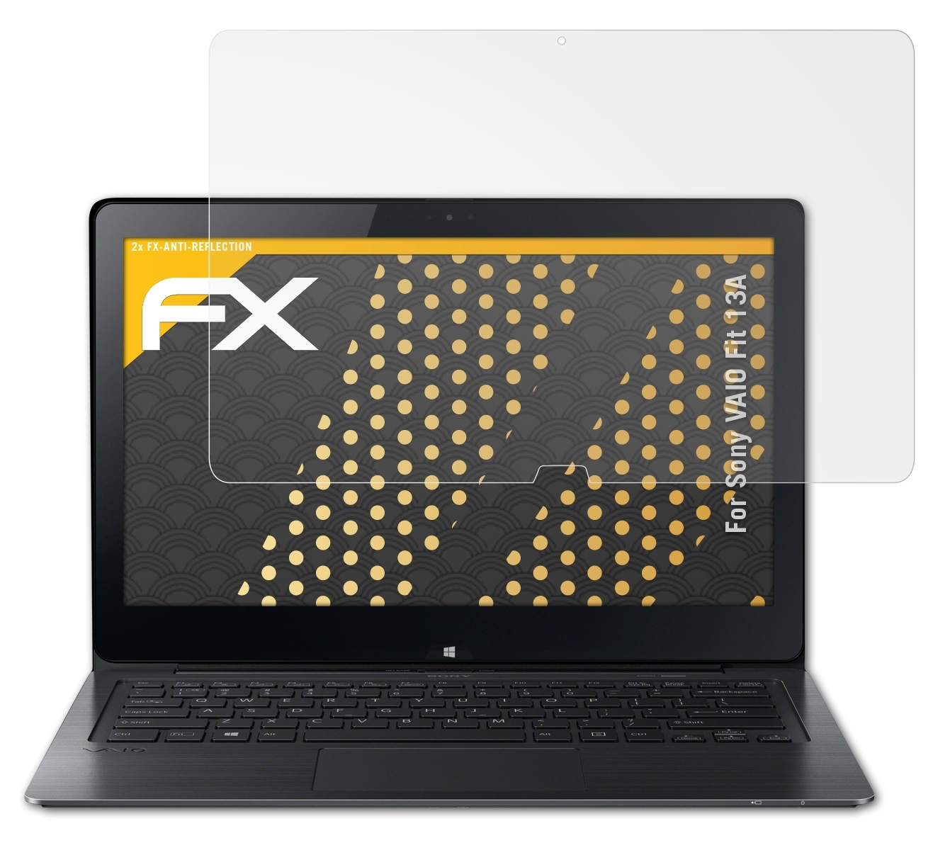 ATFOLIX 2x FX-Antireflex Displayschutz(für Sony 13A) Fit VAIO