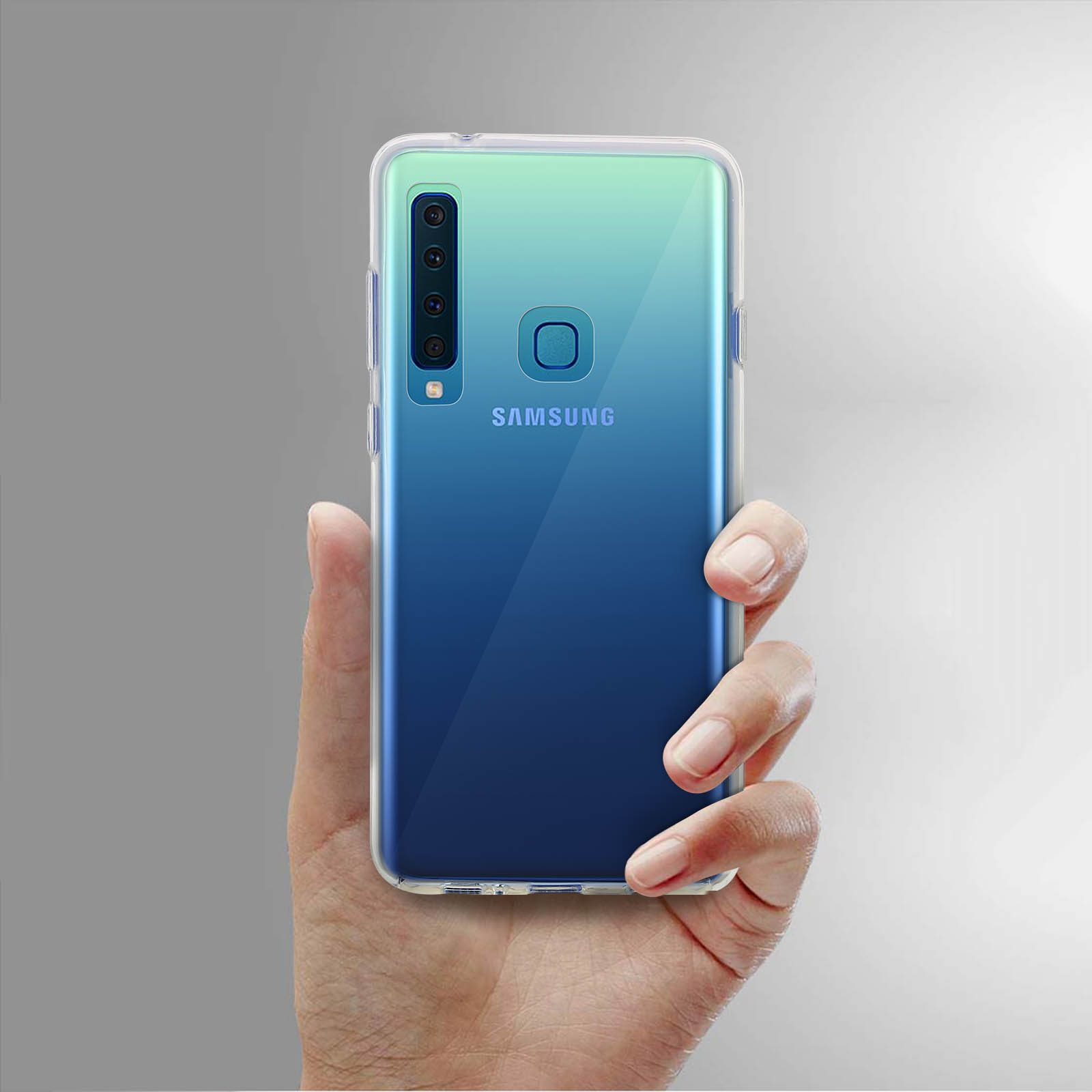 Galaxy Samsung, A9 AVIZAR Series, Cover, Transparent Rundumschutz 2018, Full