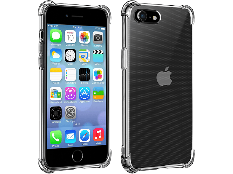 Apple, Transparent SE iPhone Backcover, 2022, Series, AVIZAR Refined