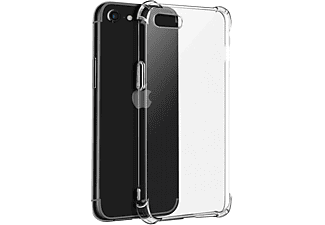 AVIZAR Handyhülle aus Silikon, Backcover, Apple, iPhone SE 2020, Transparent