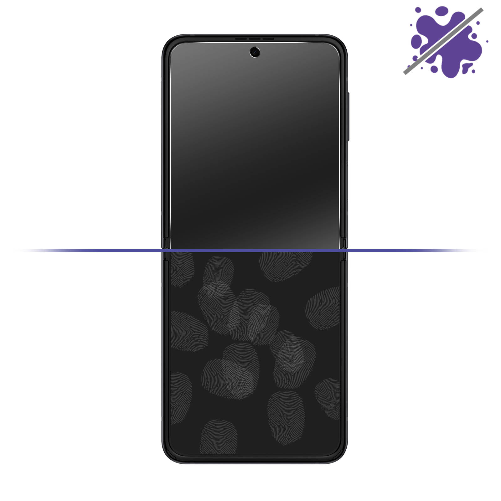 Samsung Schutzfolie AVIZAR Z Flip Galaxy 3) Klare Schutzfolien(für