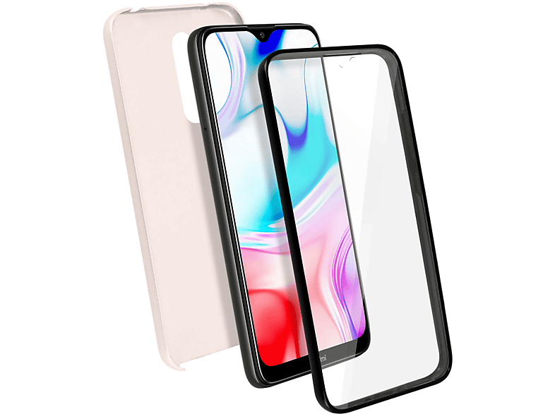 Rundumschutz Cover, Redmi 8A, Rosa AVIZAR Xiaomi, Series, Full