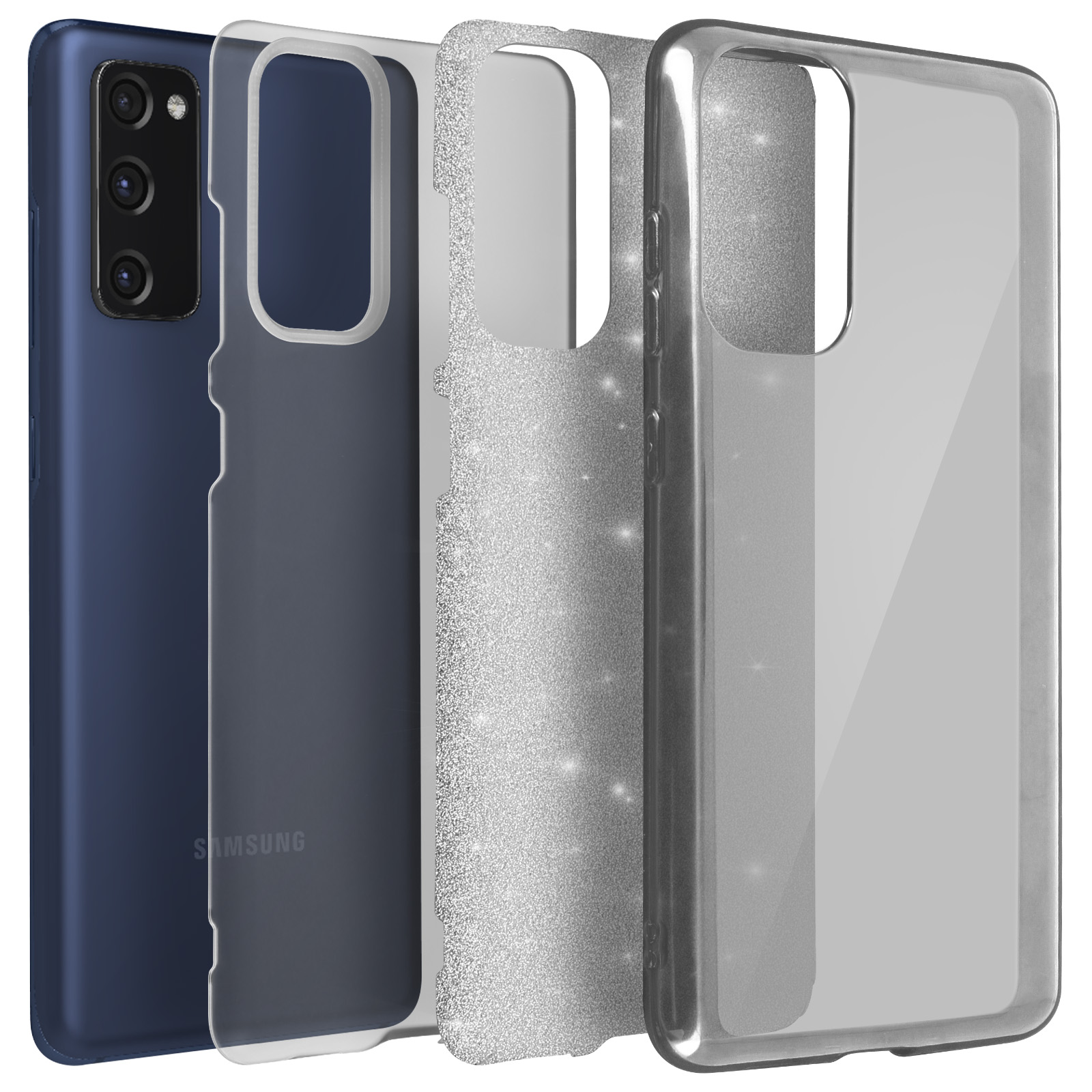 S20 AVIZAR Papay Galaxy Backcover, Silber Samsung, Series, FE,