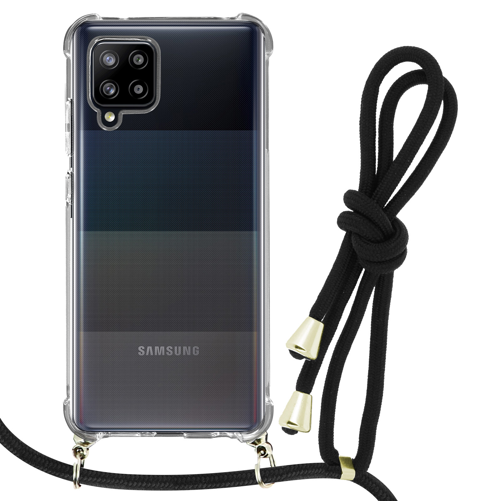 Transparent Galaxy A42, Style Samsung, AKASHI Backcover, Series,