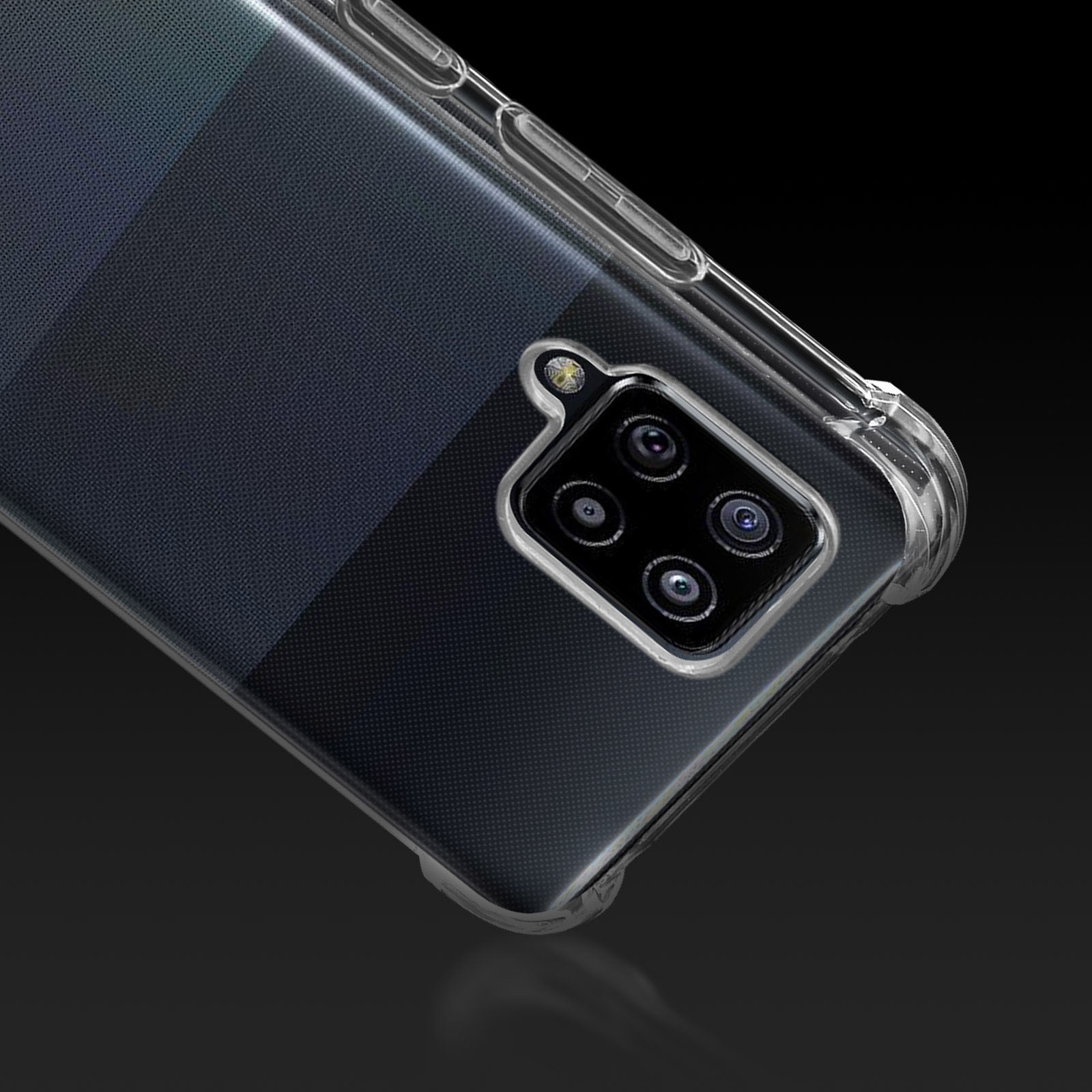 Samsung, A42, Galaxy Style Backcover, AKASHI Transparent Series,